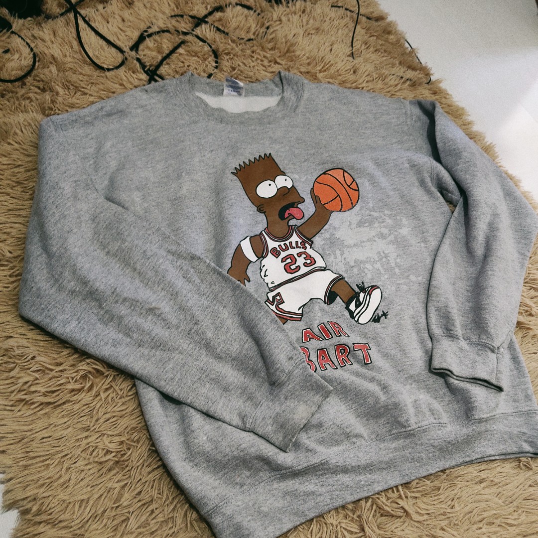 bart simpson jordan shirt