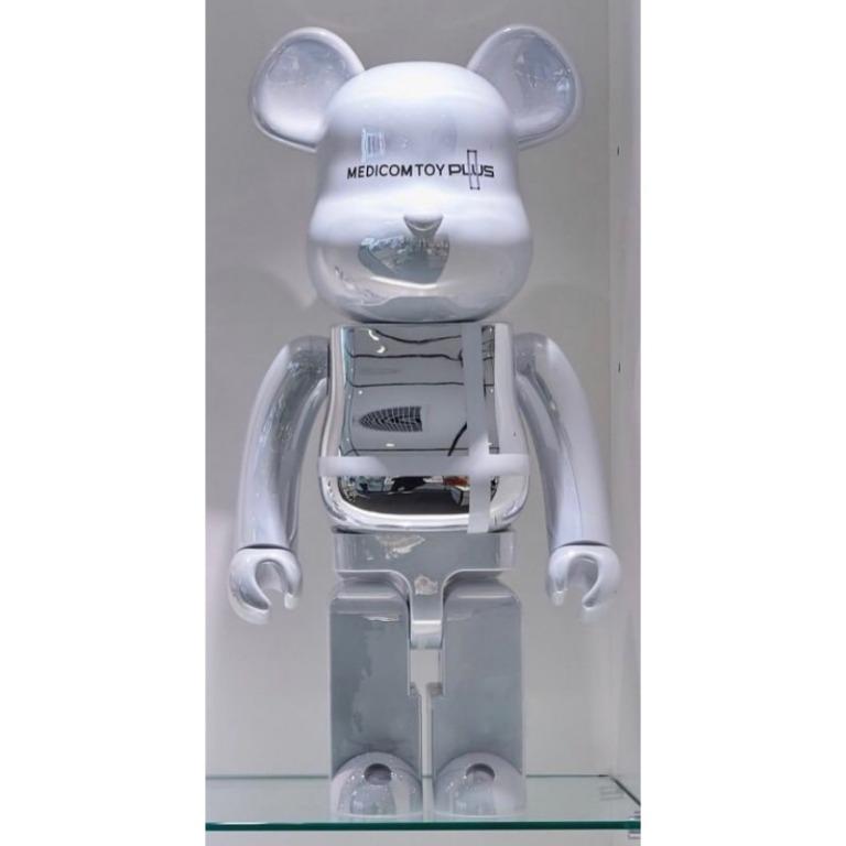 BE@RBRICK MEDICOM TOY PLUS WHITE 1000％