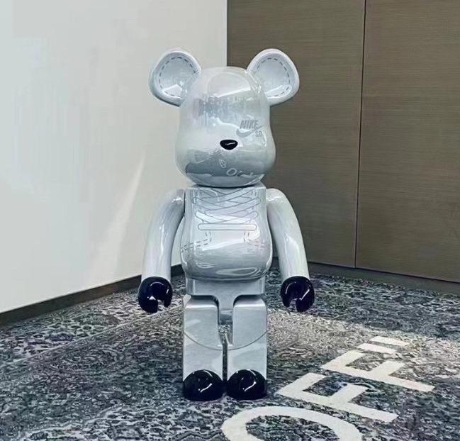 Be@rbrick Bearbrick x Nike SB 2020 1000% White Collectible Figure