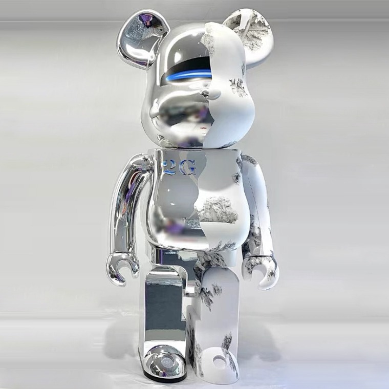 Be@rbrick Sorayama Daniel Arsham 2G Tokyo 1000% Bearbrick figure toy