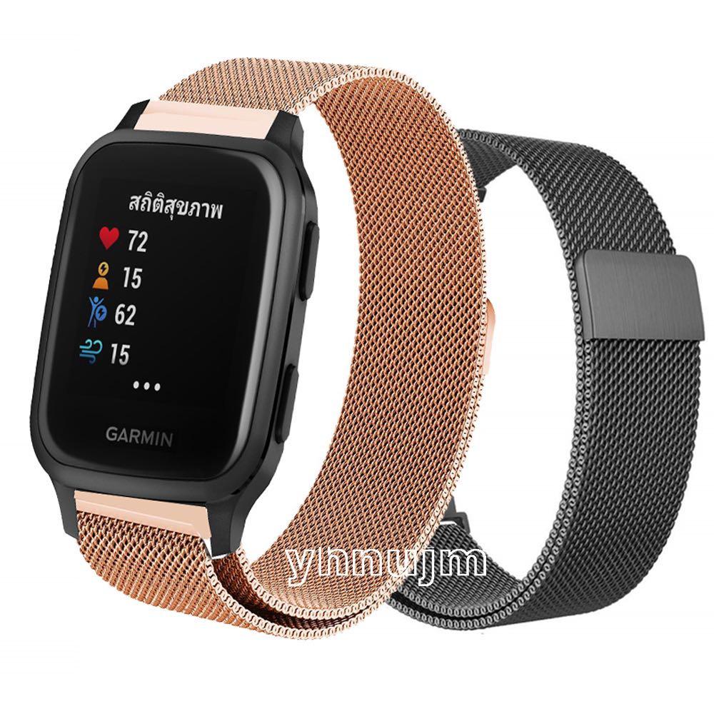 Garmin rose cheap gold strap