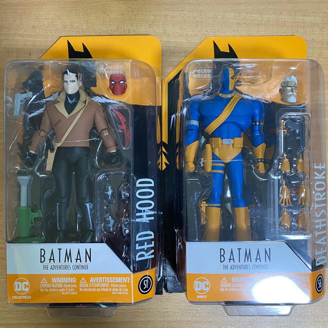 BTAS Batman Animated Red Hood Deathstroke The Adventures