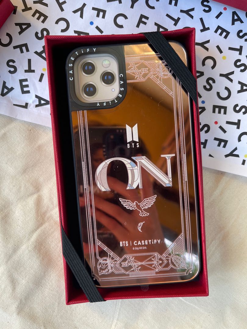 BTS x CASETiFY Mirror Case (Iphone 11 Pro Max), Mobile