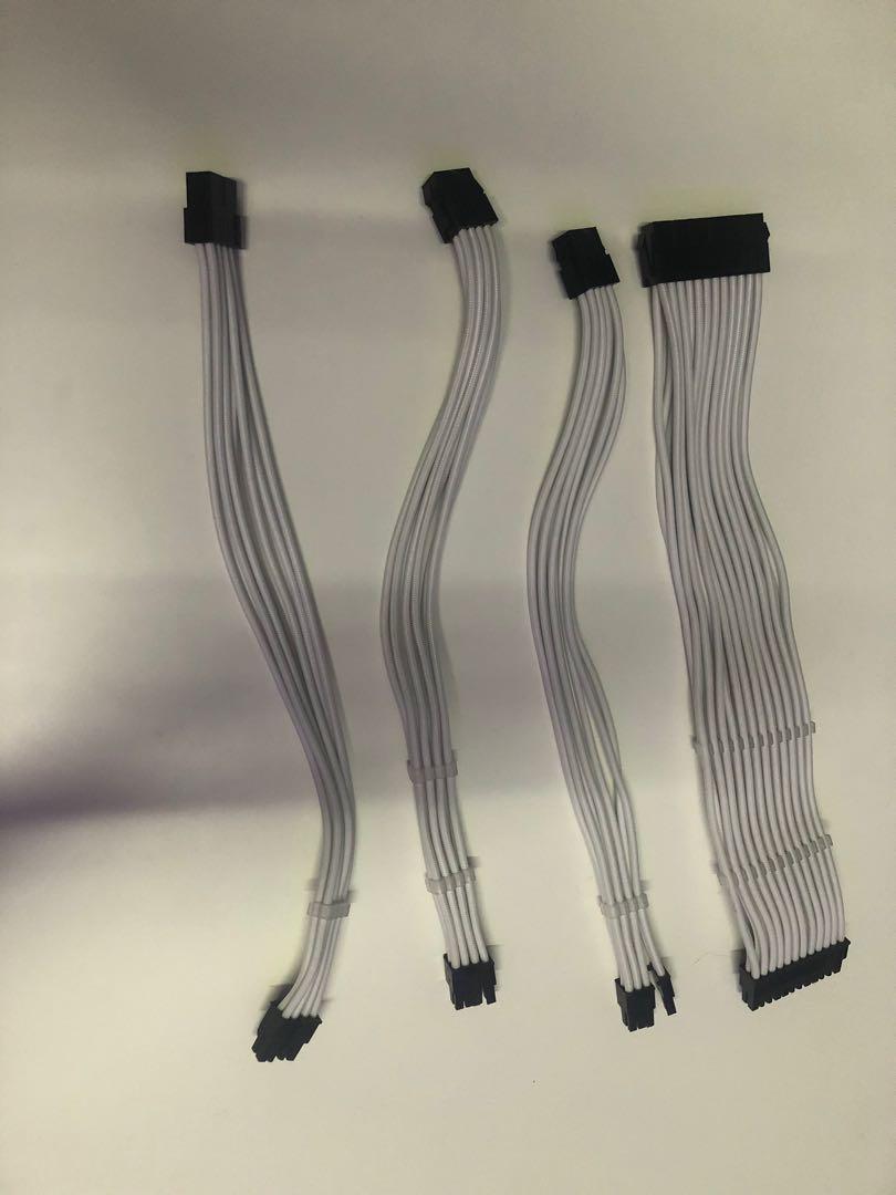 Cable sleeve White, Computers & Tech, Parts & Accessories, Cables