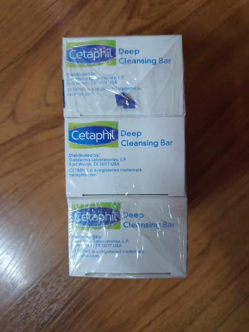 Cetaphil Deep Cleansing Bar Soap Pack of 3 (Category: Face Care) located in Pasig City. Submitted by powerly75 (Listing ID 1074417263, Image 2). Description: authentic purchased from the USA 127g each bar pack of 3 still sealed 4 packs available (12 bars total) RFS: Switched to liquid Cetaphil so no need for bar soap. shipping c/o buyer after BPI/GCASH payment.