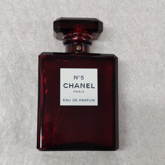 Chanel no 5 limited edition red boots top