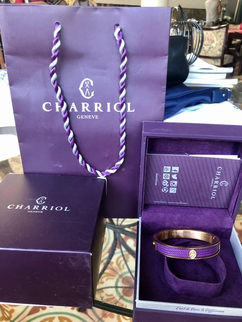 Charriol forever plum bangle discount