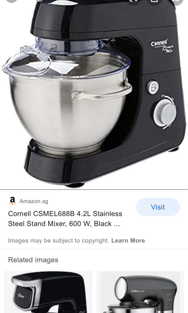 Cornell stand mixer, Home Appliances, Kitchenware on Carousell