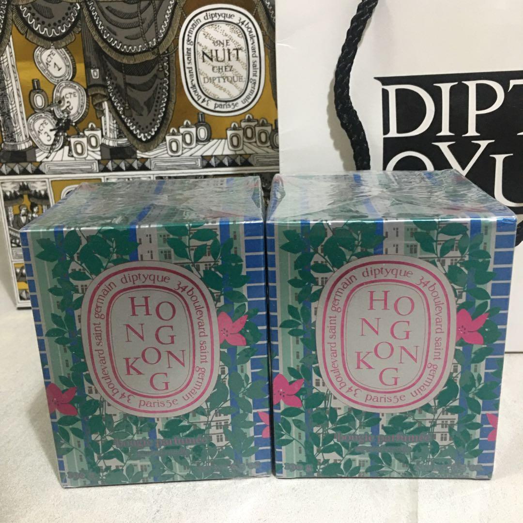 新品Diptyque ディプティック シティキャンドル 香港 HONGKONG