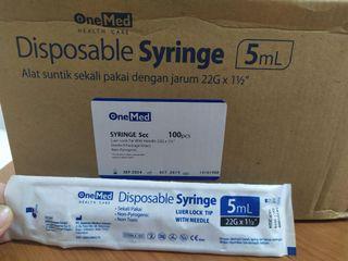 Disposable Syringe / Jarum Suntik
