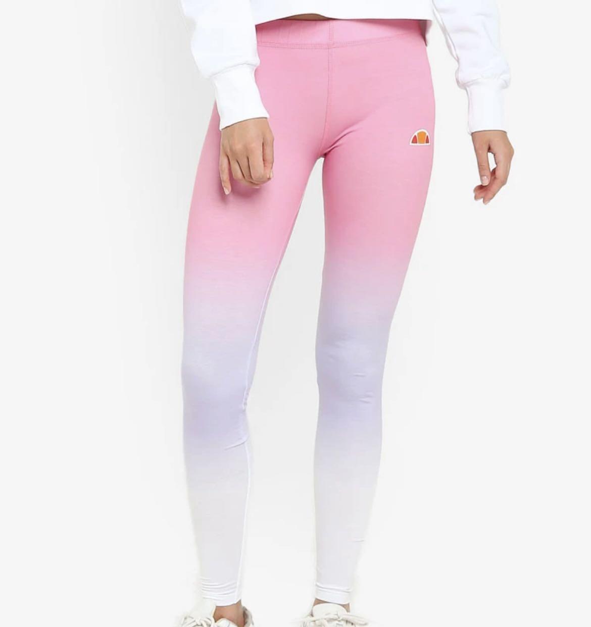 Pink exercise pants clearance