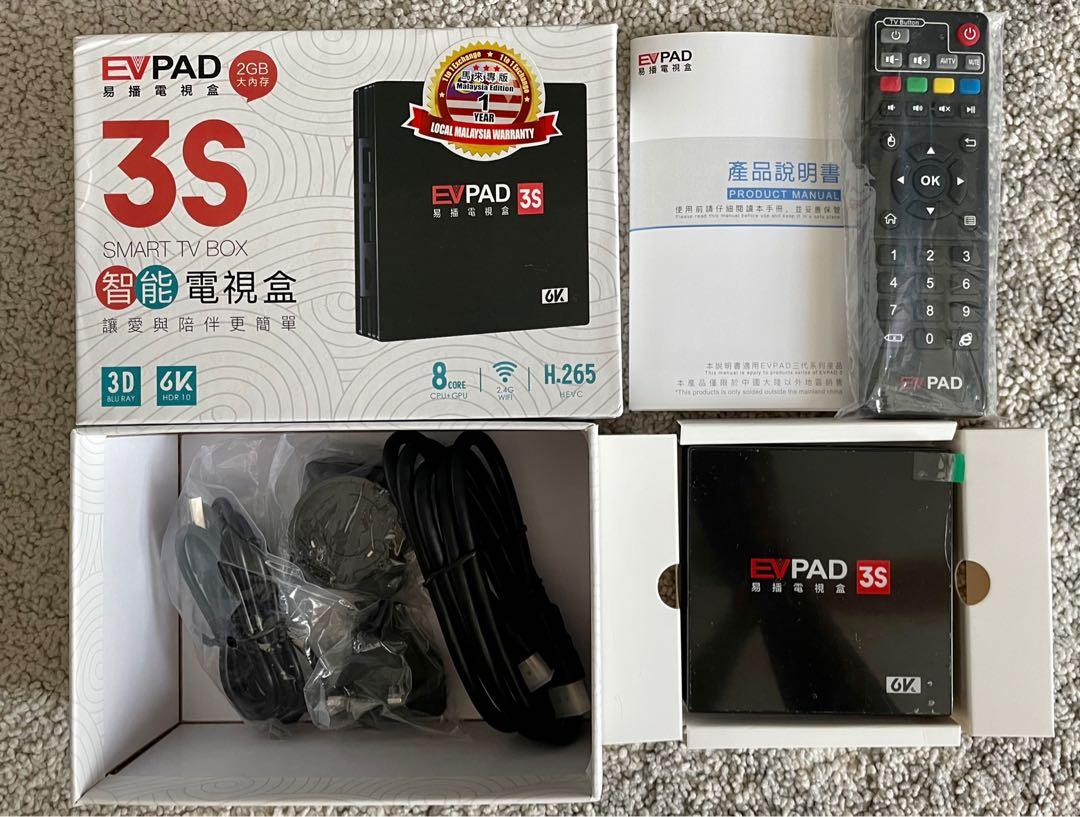 Evpad 3s Android Smart TV Box, TV & Home Appliances, TV & Entertainment