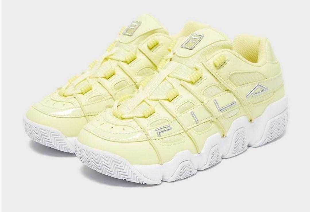 Fila Uproot Sneakers in Icy Yellow Brand New