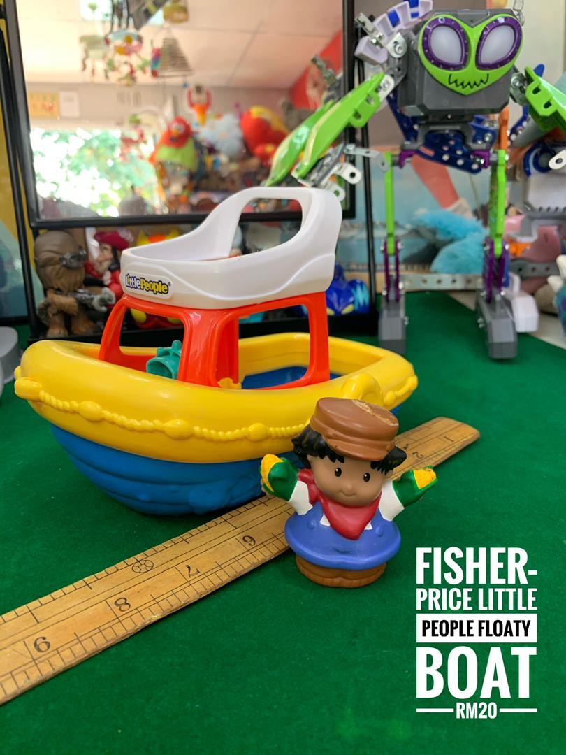Fisher Price Little people floaty boat, Hobbies & Toys, Toys & Games on