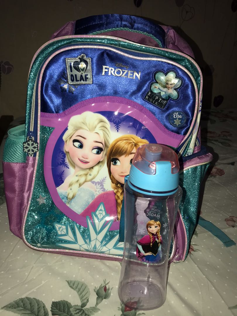 Frozen School Bag Babies Kids Babies Kids Fashion on Carousell