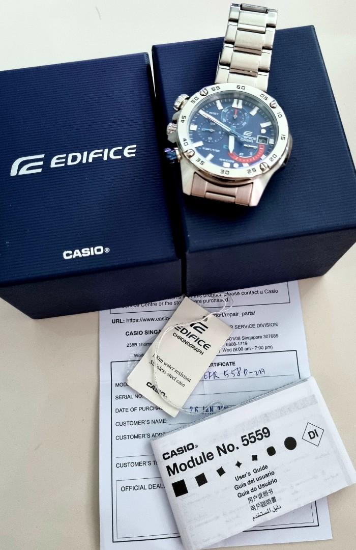 Casio left shop handed watch
