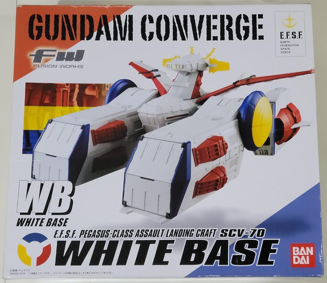 [新品未開封] FW GUNDAM CONVERGE WHITE BASE 機動戦士ガンダム コンバージ バンダイ ホワイトベース 鋼彈FW Gundam Converge WHITE BASE 白色基地自取再折5百元| Yahoo拍賣
