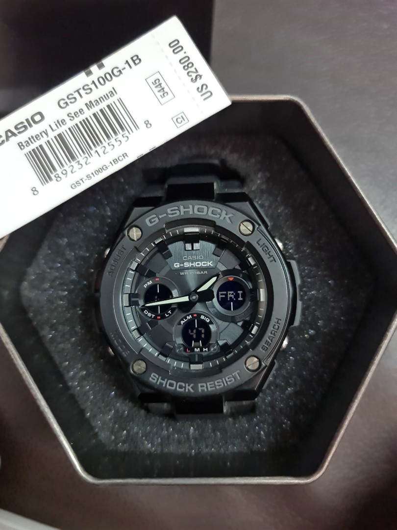 G shock gst s100g manual outlet