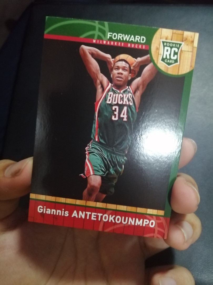 Giannis Antetokounmpo Rookie Card Panini China 147 Hobbies Toys Toys Games On Carousell