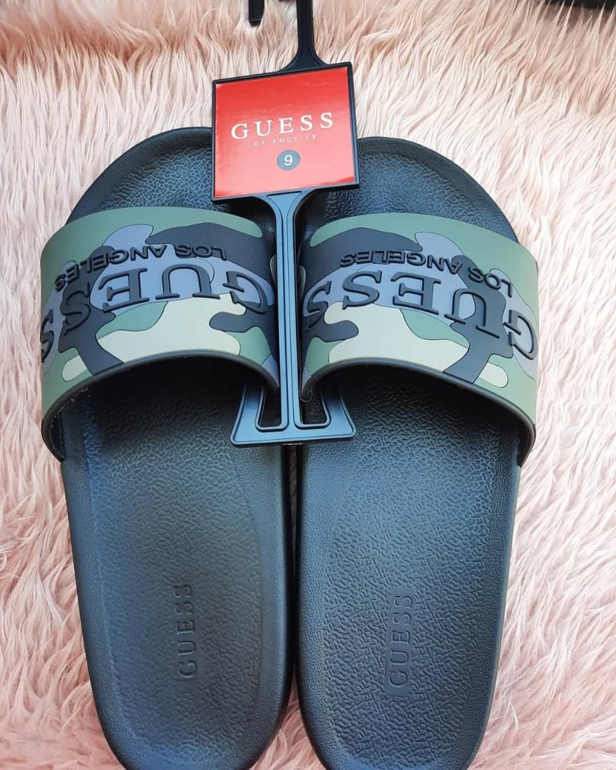 Guess slides store for men