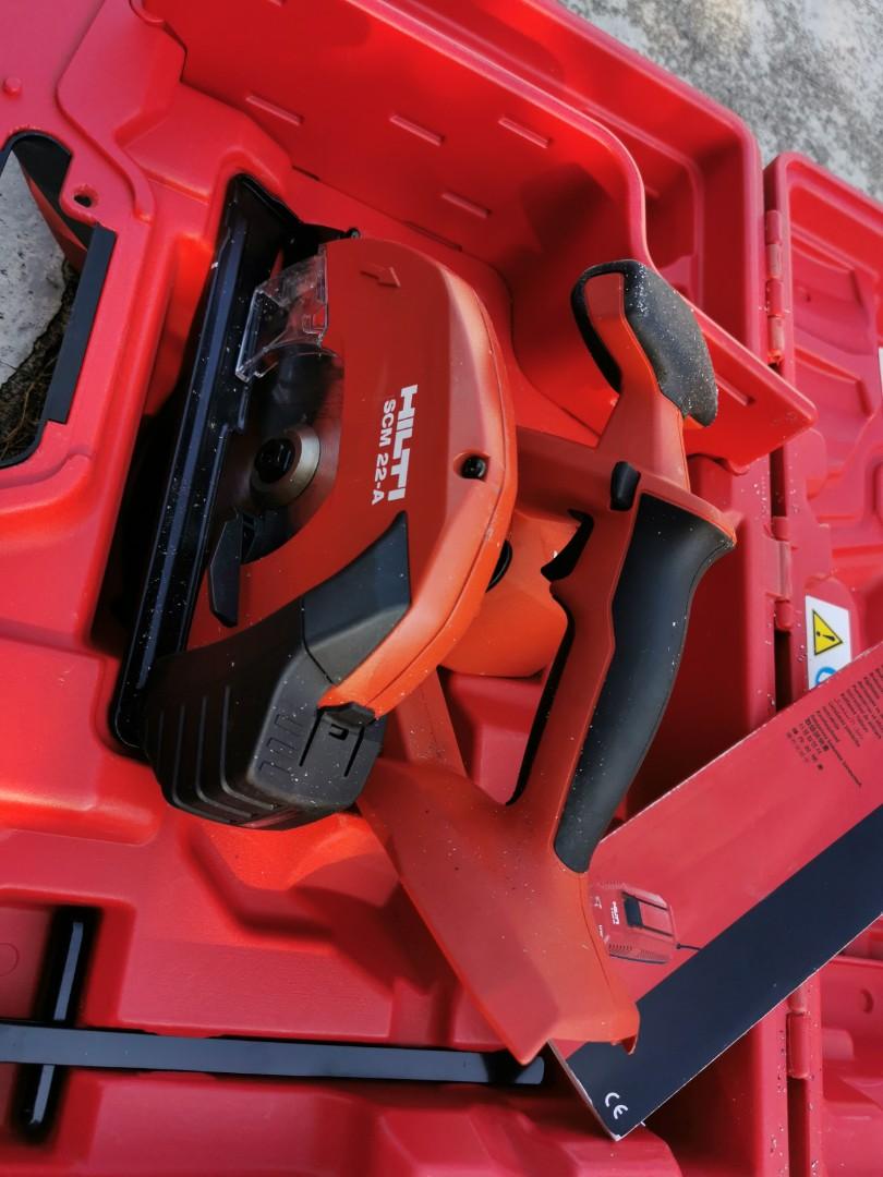 Hilti Cordless circular saw SCM 22A, Everything Else on Carousell