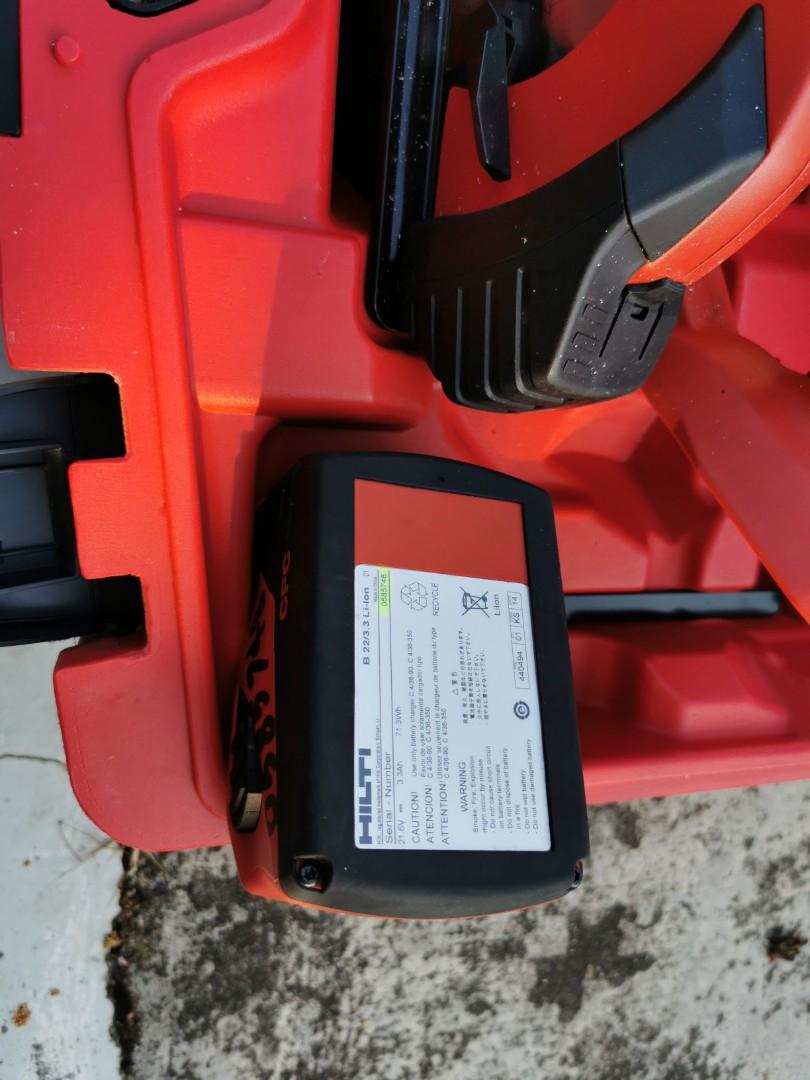 Hilti Cordless circular saw SCM 22A, Everything Else on Carousell