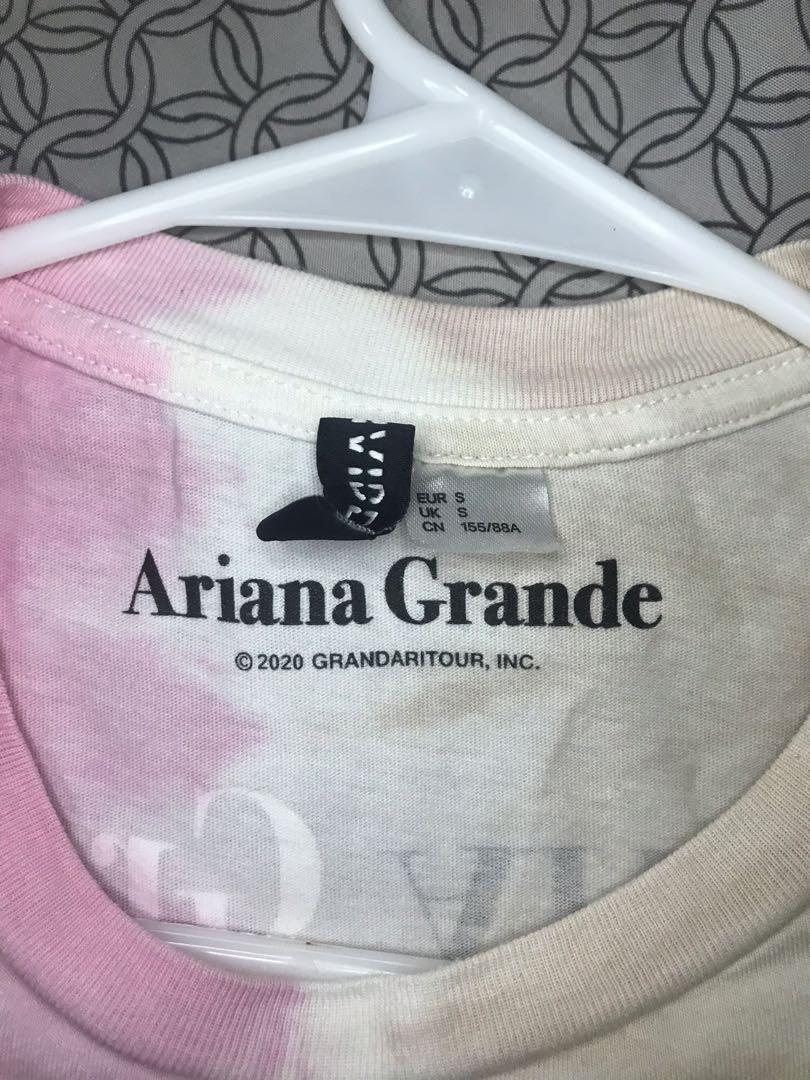 H M Ariana Grande Sweetener Thank U Next Shirt Women s Fashion