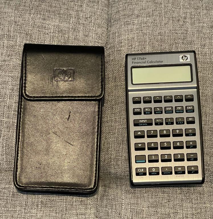 Hp 17bii Financial Calculator Computers Tech Office Business Technology On Carousell