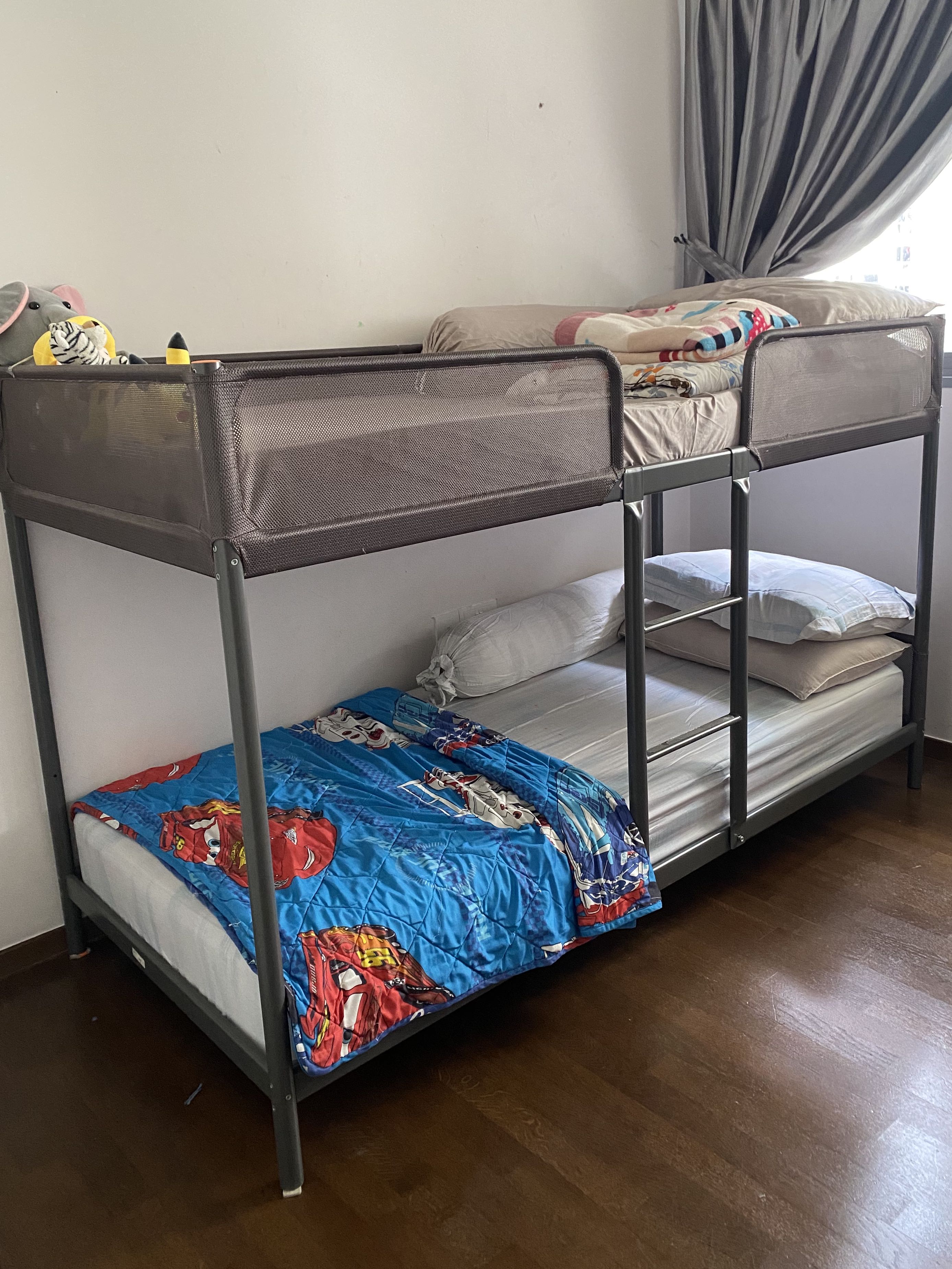 Ikea bunk Bed TUFFING, Furniture & Home Living, Furniture, Bed Frames & Mattresses on Carousell