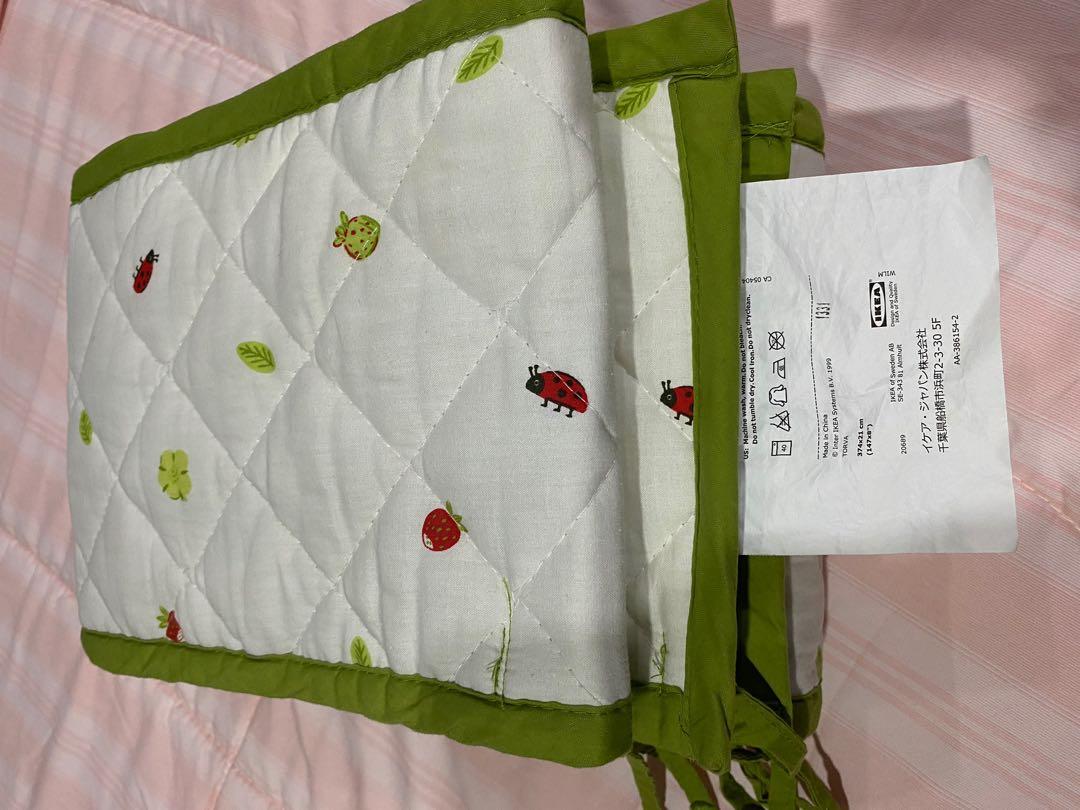Crib bumper pads online ikea