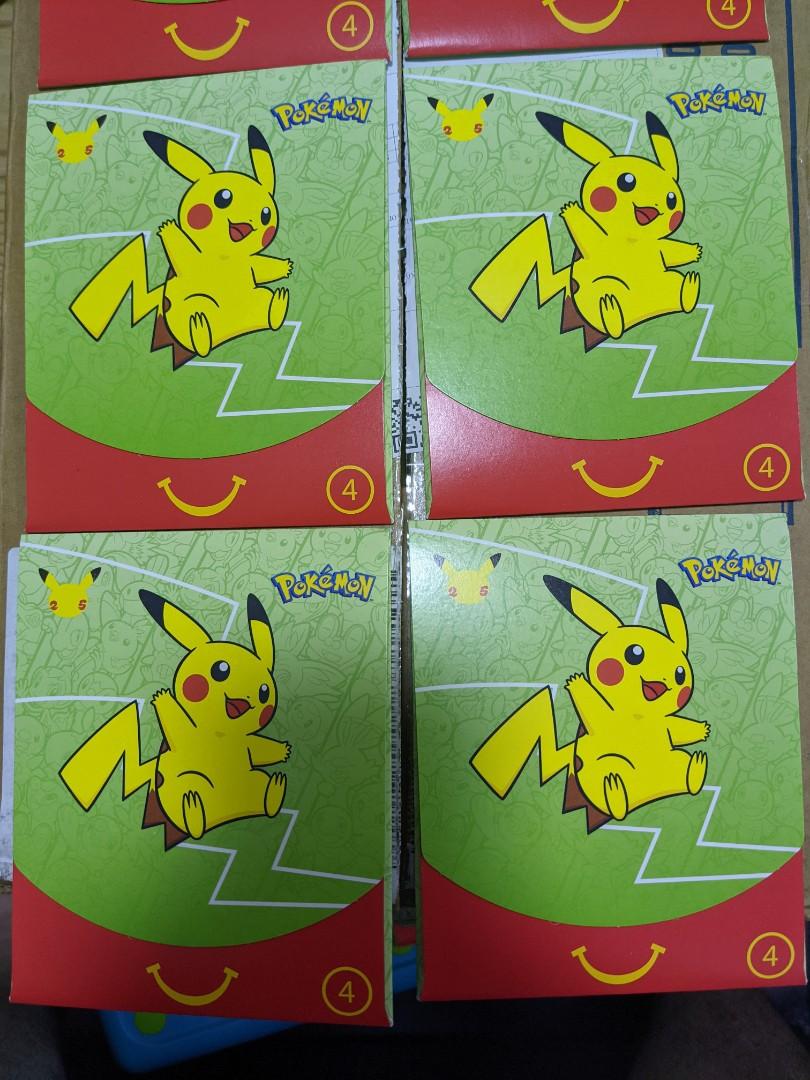 Mcdonald's Pokemon 25th Anniversary Packs, Hobbies & Toys, Toys & Games