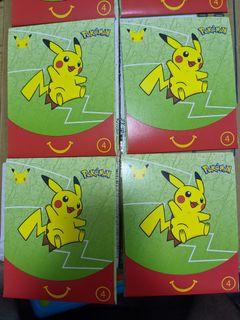 Mcdonald's Pokemon 25th Anniversary Packs