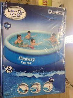 bestway fast set pool 244 x 76