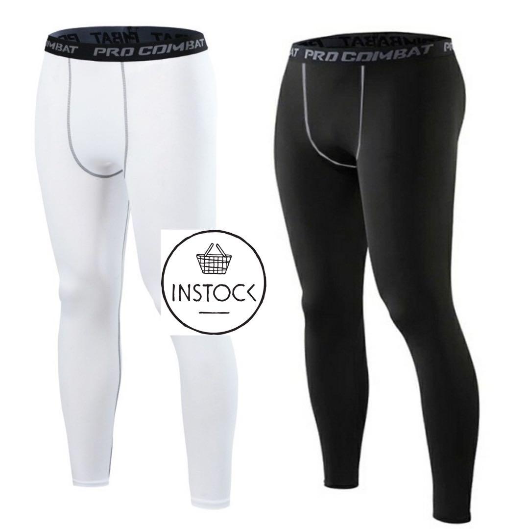 adidas mens compression pants