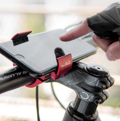 aluminium bike phone holder