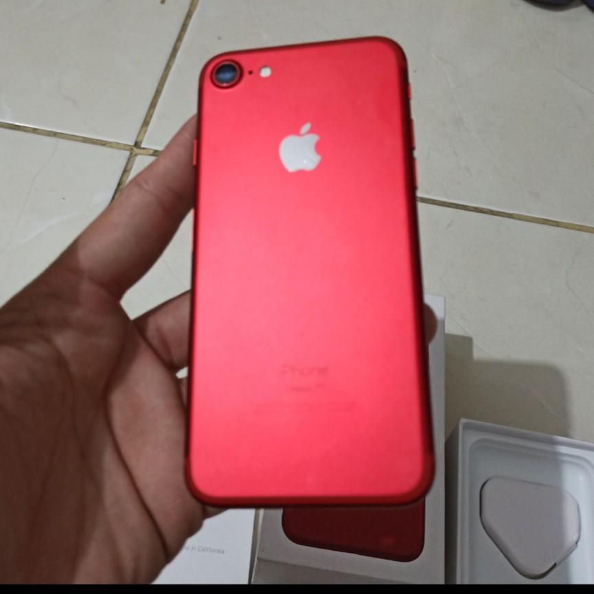 引取限定】iPhone7 うす (PRODUCT)RED 128GB フルセット！