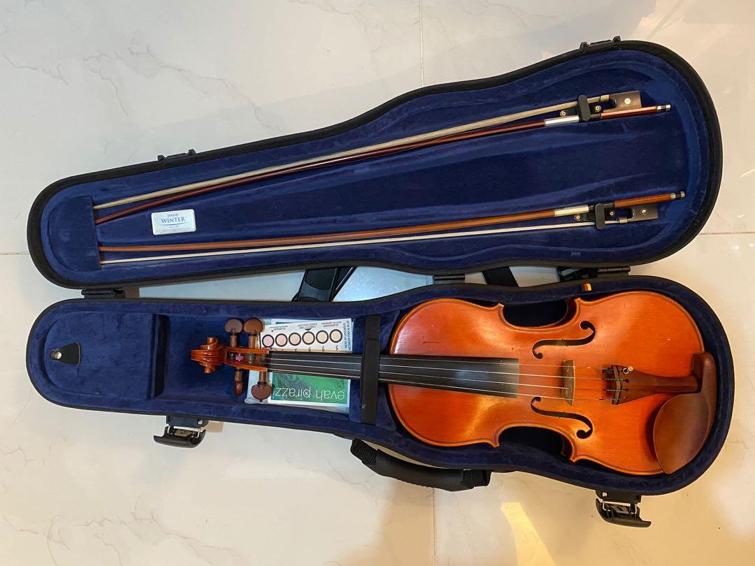 Jakob Winter Violin Shaped Case 德國製小提琴盒4 4 興趣及遊戲 音樂樂器 配件 樂器 Carousell