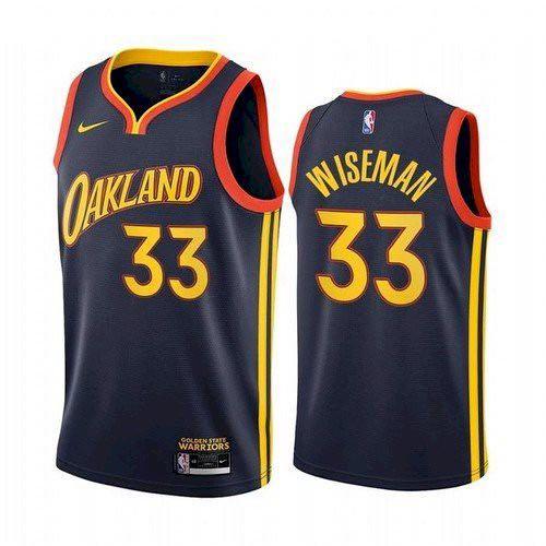James wiseman oakland jersey