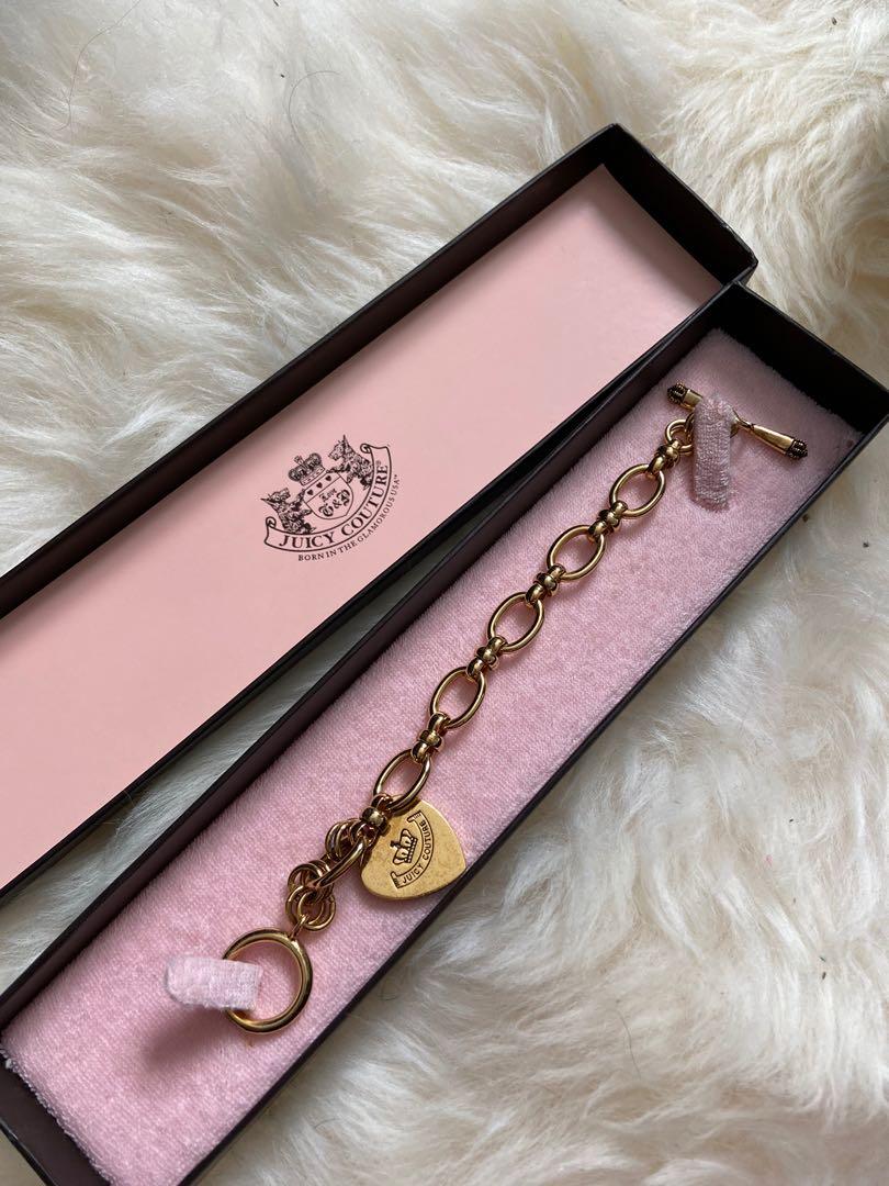 Juicy Couture, Jewelry, Final Price Juicy Couture Solid Perfume Ribbon  Charm Bracelet