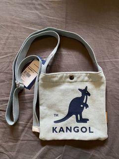 KANGOL袋鼠-文青帆布小書包