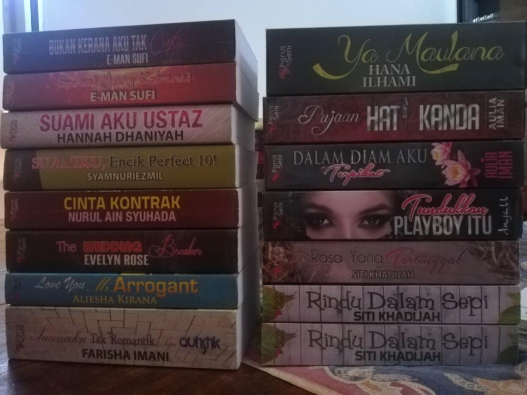 Karya Seni Updated Novel List Books Stationery Books On Carousell