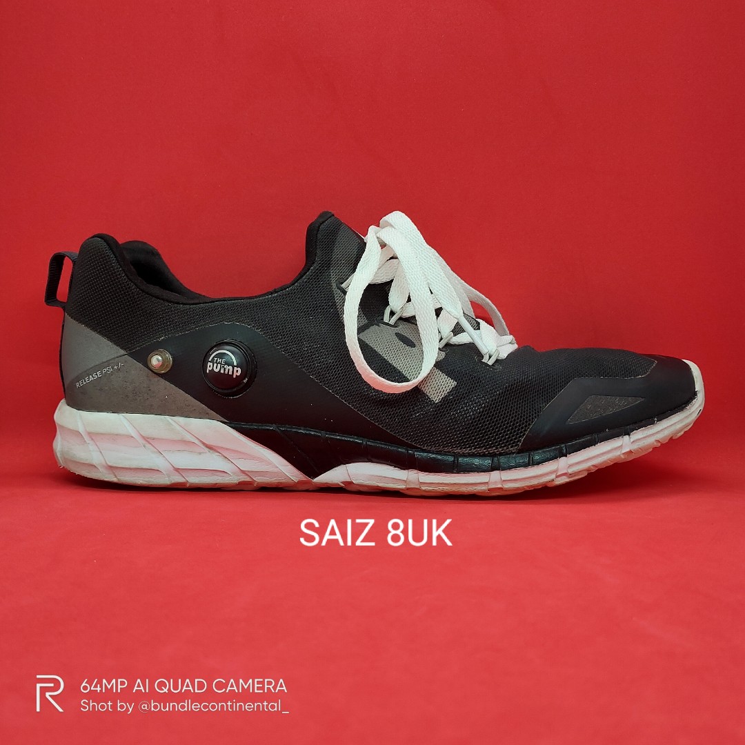 Kasut Reebok Pump 8uk, Men's Fashion 