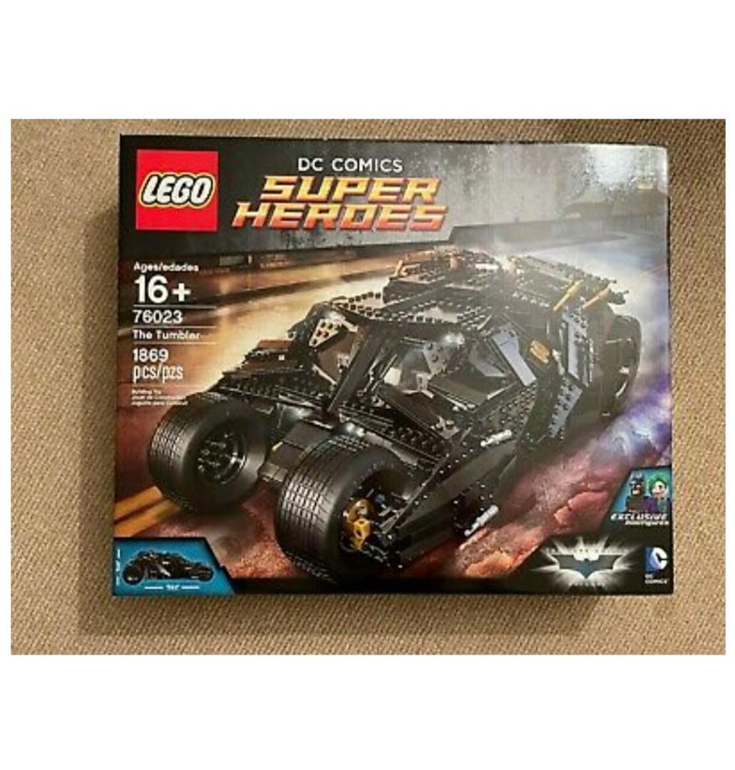 LEGO 76023 DC Comics Super Heroes Dark Knight BATMAN Joker TUMBLER