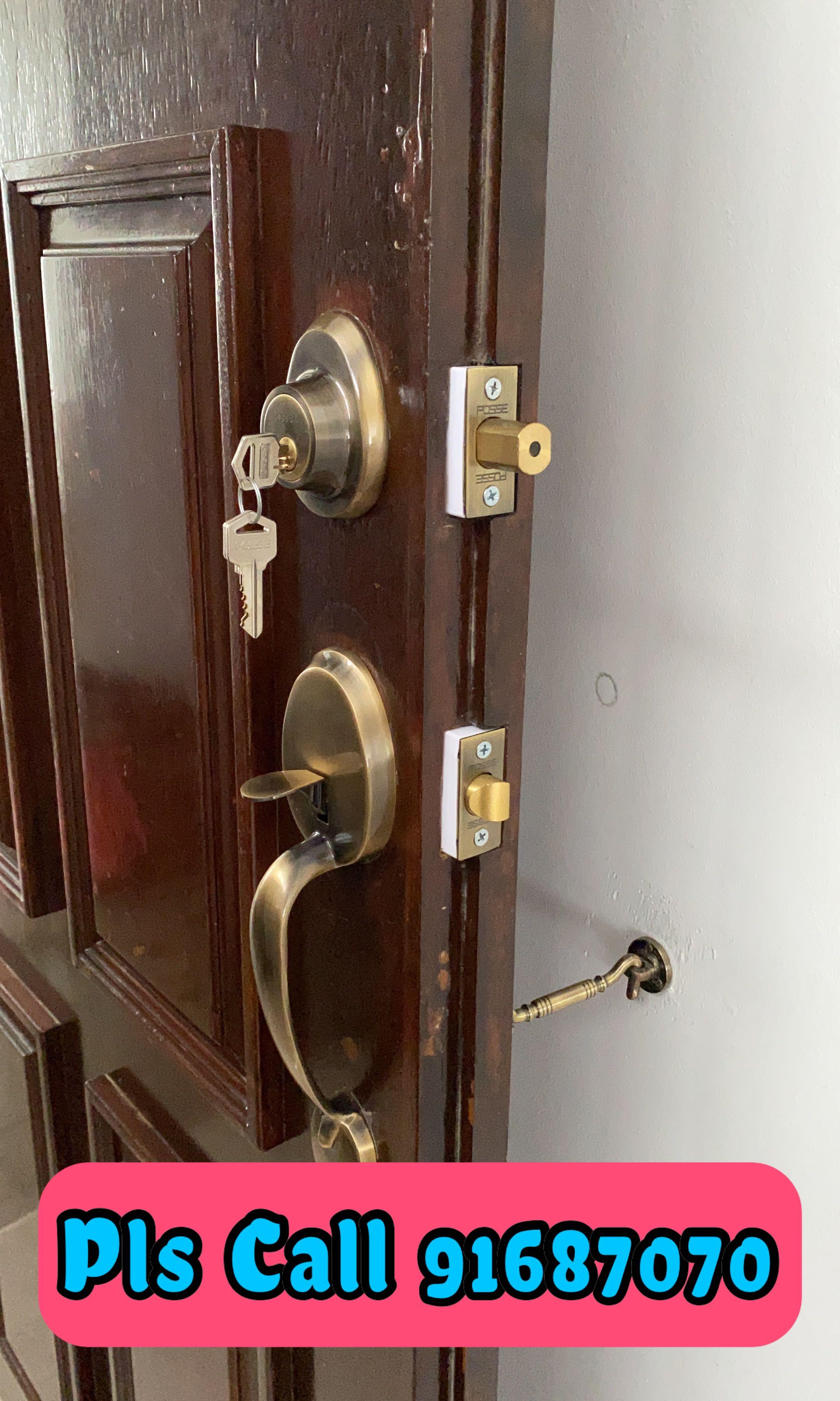 Locksmith (Category: Locksmith Services) located in Singapore. Submitted by james.locksmith (Listing ID 1069184669, Image 3). Description: Hi we provide the following service 🟢 Unlock / Replace / Repair all kind of lockset 🟢 Accept paynow / paylah 🟢 90 days warranty for all lock change 🟢 Condo, Landed, Commercial and HDB 🟢 Trustworthy Reliable Fast Respond time Call/WhatsApp/SMS 91687070.