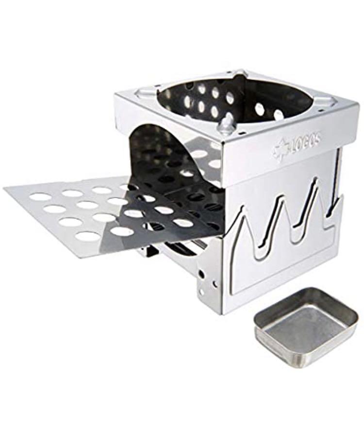 Logos Mini Mini Kamado焚火台 爐架 旅行 旅行必需品 戶外 露營 Carousell