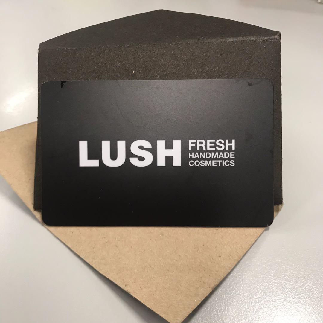 Lush Gift Card / Lush 禮品卡 （面值$1000）, 門票＆禮券, 兌換券 - Carousell