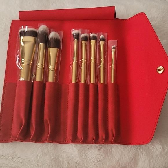 Luxie Beauty Glitter Gold Brush Set Beauty Personal Care Face Makeup On Carousell