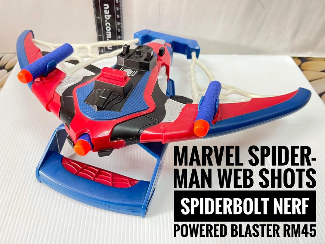 Spiderman nerf webshots deals
