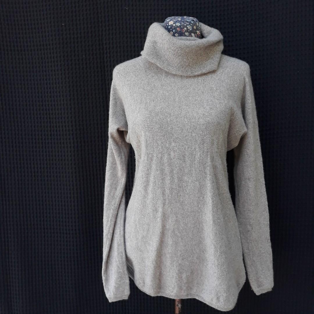 MAX STUDIO 2 Ply CASHMERE Cowl Neck Sweater Women s Fashion Tops Others Tops on Carousell