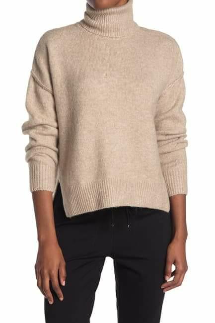 MAX STUDIO 2 Ply CASHMERE Cowl Neck Sweater Women s Fashion Tops